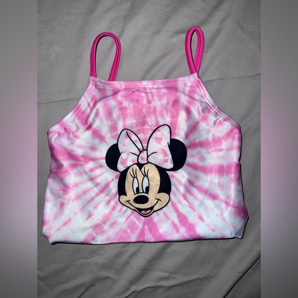 Like New 5T Minnie Mouse tie Die Bathing Suit - Picture 2 of 4